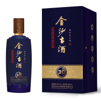 金沙古酒30 贵州酱香型53度白酒 500ml 单瓶装