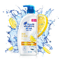 海飞丝洗发水清爽去油750ml 持久去屑止痒清爽控油 柠檬香 男士女士通用