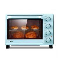 美的(Midea) 电烤箱家用烘焙蛋糕多功能25L升小型烤箱全自动 单个装