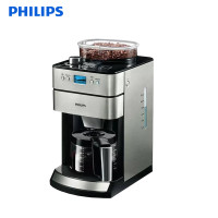 飞利浦（Philips）咖啡机HD7751/00 家用全自动现磨一体带咖啡豆研磨功能 防滴漏式 不锈钢机身 美式咖啡