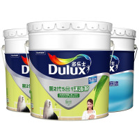 多乐士(Dulux)金装五合一净味内墙乳胶漆油漆墙漆墙面漆A8188+A914 套装54L 定制品 哑光白色