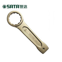 世达（SATA） 敲击梅花扳手 60MM 金色48519（单位：把）