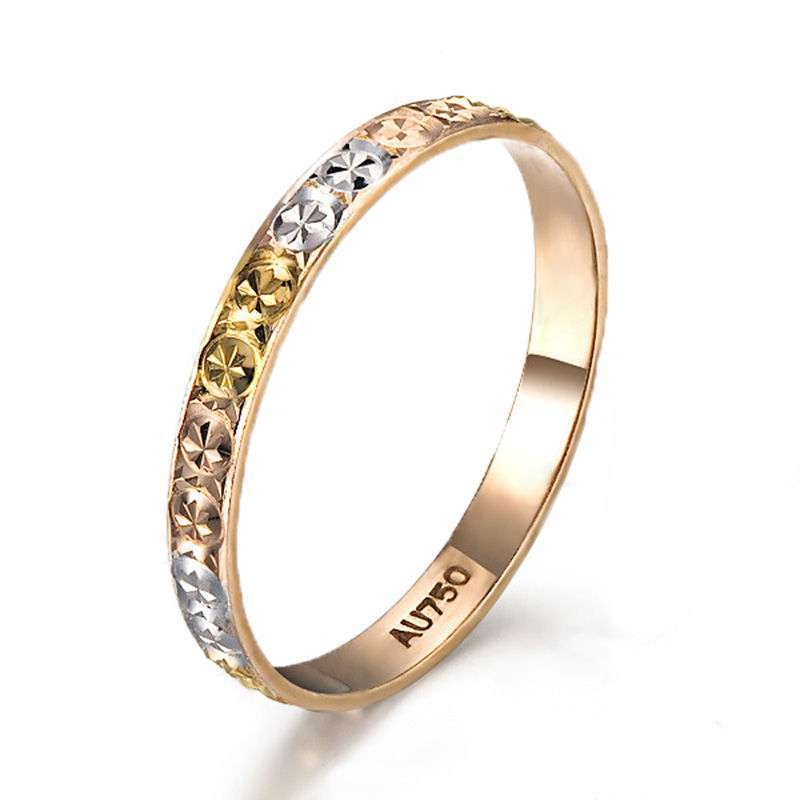 佐卡伊18k彩金戒指一米阳光系列之独爱12号