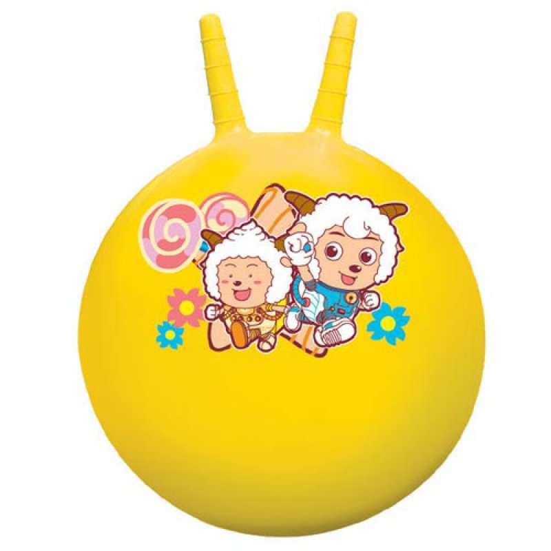 伊诺特18寸喜羊羊跳跳球黄色0222