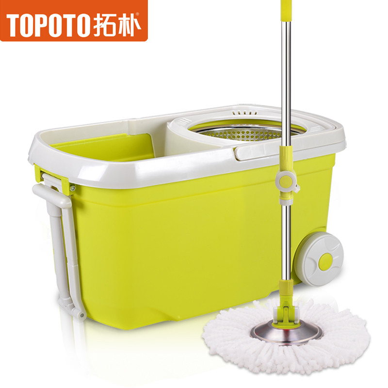 拓朴旋转拖把随身行l001双驱动省力拖把清洁拖布 拓扑拖把正品