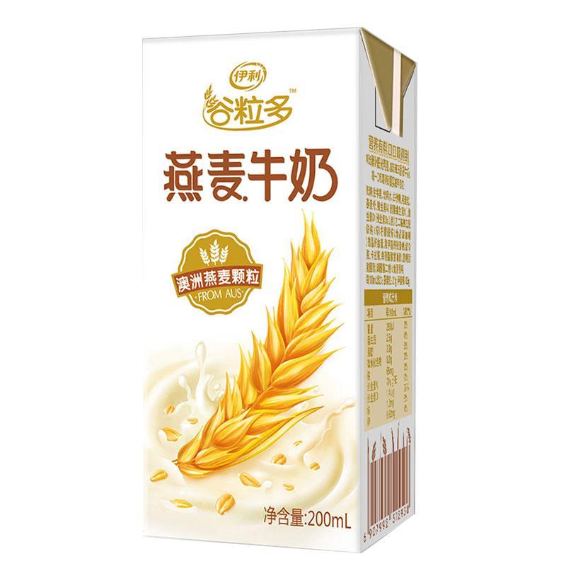 伊利谷粒多燕麦牛奶200ml*12