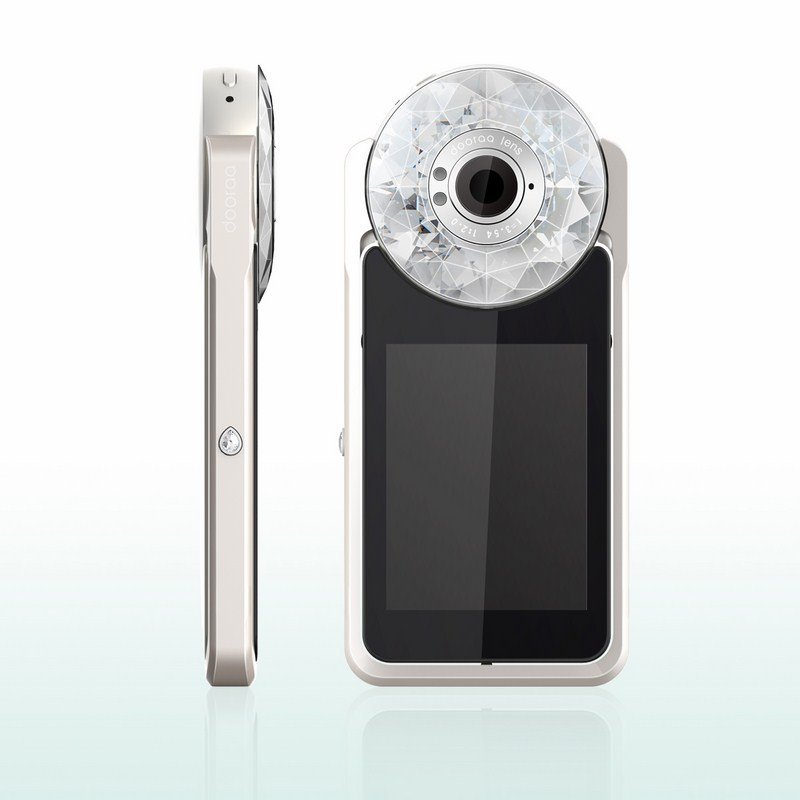 dooraa自拍数码相机(柔情白)