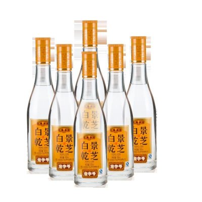 景芝52度500ml6景芝白干高浓度山东人的白干整箱白酒