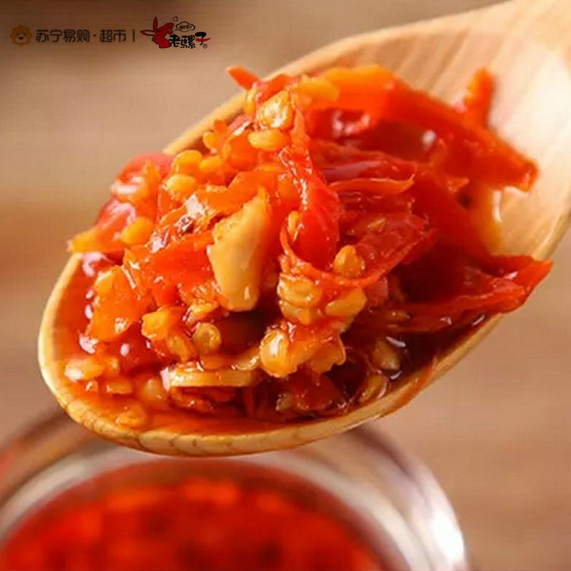 【苏宁自营】 老骡子 蒜蓉朝天辣椒 240g 台湾进口