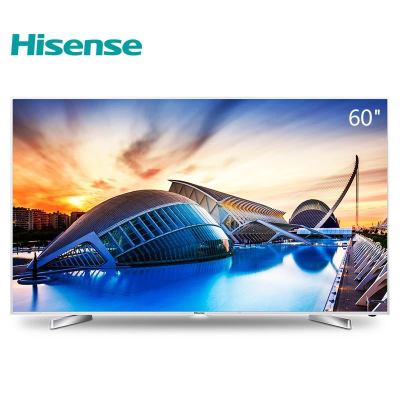 海信（Hisense）LED60EC660US 60英寸 炫彩4K智能电视14核配置 VIDAA3丰富资源 (亮银白)