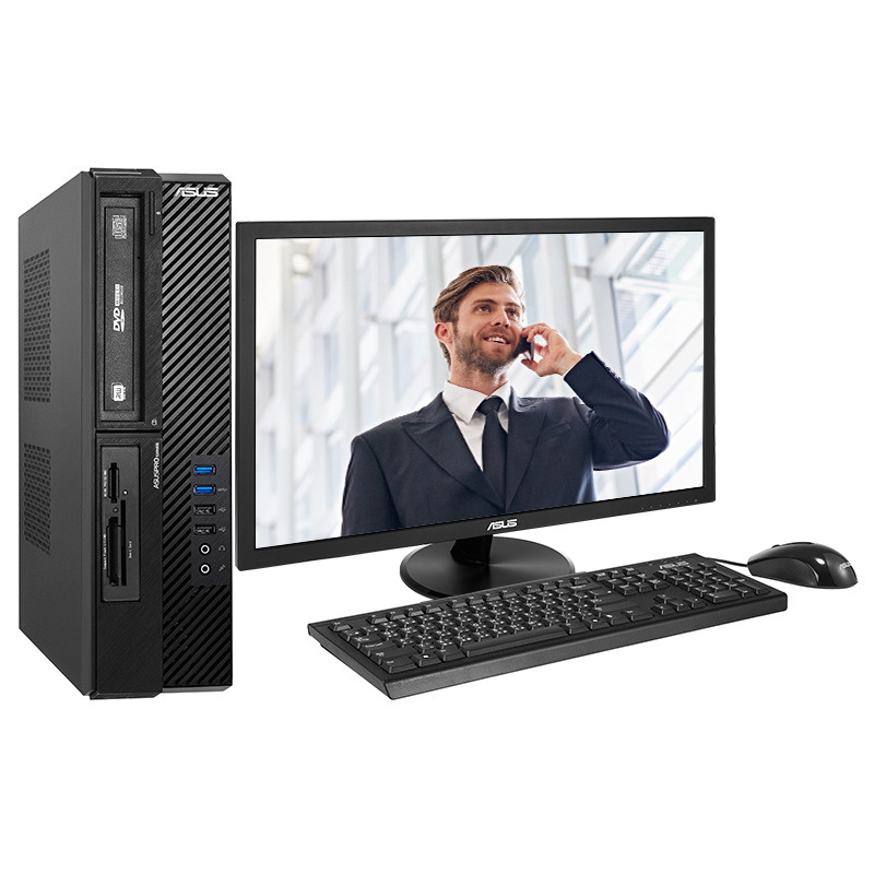 华硕商用台式电脑bp1cd-i3a54000 vp228de