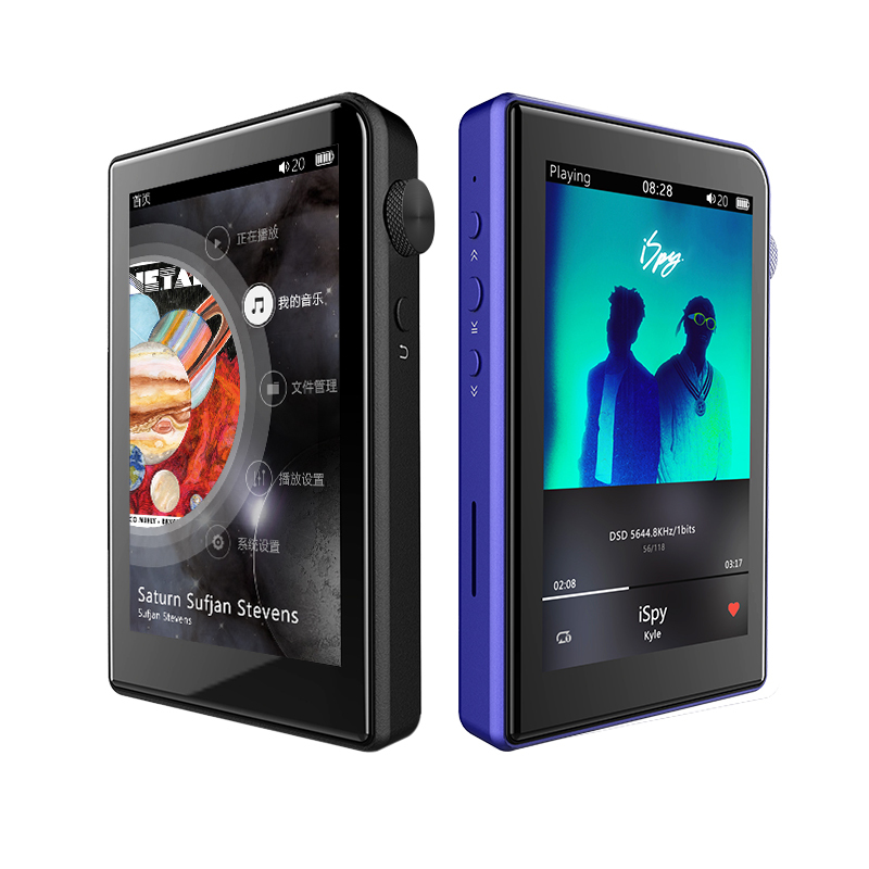 山灵shanlingm2s便携无损音乐播放器hifi蓝牙发烧mp3宝石蓝