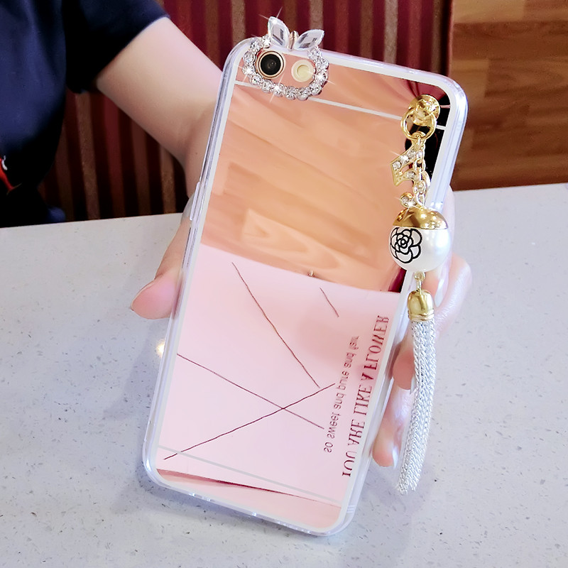 oppoa57手机壳a57m保护套opa挂脖0pp0啊oppa软opopa女popoa 玫瑰金
