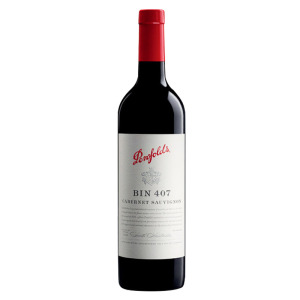 [密子君同款]奔富(Penfolds) BIN407赤霞珠干红葡萄酒 750ml 澳大利亚进口红酒(包装年份随机)