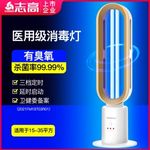 志高紫外线消毒灯杀菌灯家用移动式臭氧除异味除螨医疗专用灭菌灯