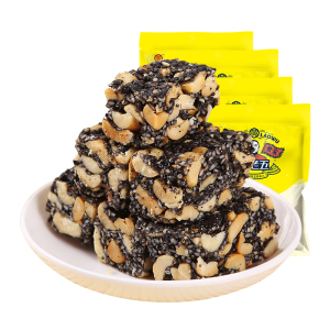 黄老五黑芝麻酥 四川特产 休闲零食 喜糖散装生日礼物年货糖果 糖果办公室扛饿零食 黑芝麻酥 休闲网红食品