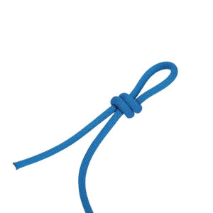 攀登辅助动力绳户外攀岩防坠落保护绳速降装备绳索保险绳拓展训练登山 蓝色直径8mm 蓝色