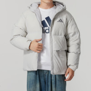 阿迪达斯 (adidas)男装 新款运动服潮流百搭防风保暖连帽羽绒服 JG5940 ZP