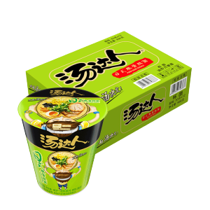 统一汤达人日式酸酸辣辣12杯豚骨拉面方便面杯装泡面速食