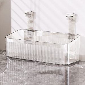 炊大皇厨房葱姜蒜置物架免打孔壁挂菜篮子生姜大蒜收纳筐家用储物盒神器