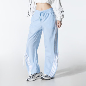 阿迪达斯(adidas)三叶草女裤新款运动裤跑步健身训练裤透气休闲卫裤时尚长裤KF9615 ZP