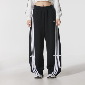 阿迪达斯 (adidas)女裤新款百搭时尚运动休闲针织长裤KG3855 ZP