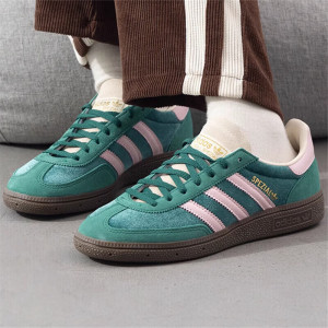 阿迪达斯(adidas)三叶草女鞋新款运动鞋HANDBALL SPEZIAL W轻便潮流休闲鞋JR0849 ZP