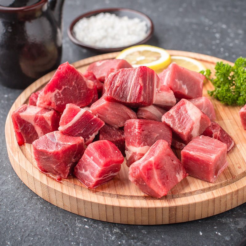 恒都巴西牛腩块1kg 进口牛肉 精选肉类 *3个