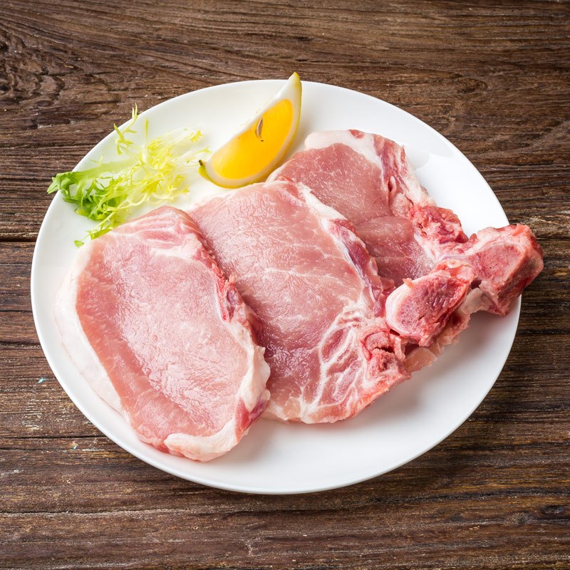 【苏宁生鲜】膳博士冻黑猪大排片250g 猪肉 精选肉类