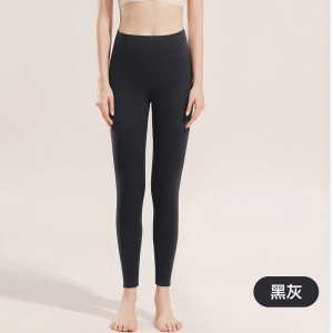 双面磨毛高腰保暖裤女内穿修身收腹加厚胖子特大码秋裤女士打底裤