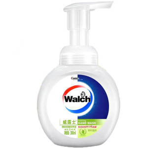 威露士(Walch)泡沫洗手液300ml 有效抑制99.9% 青柠盈润 泡沫丰富