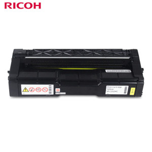 理光(Ricoh)SP C252HC 黄色墨粉盒1支装 适用于SP C252DN/252SF