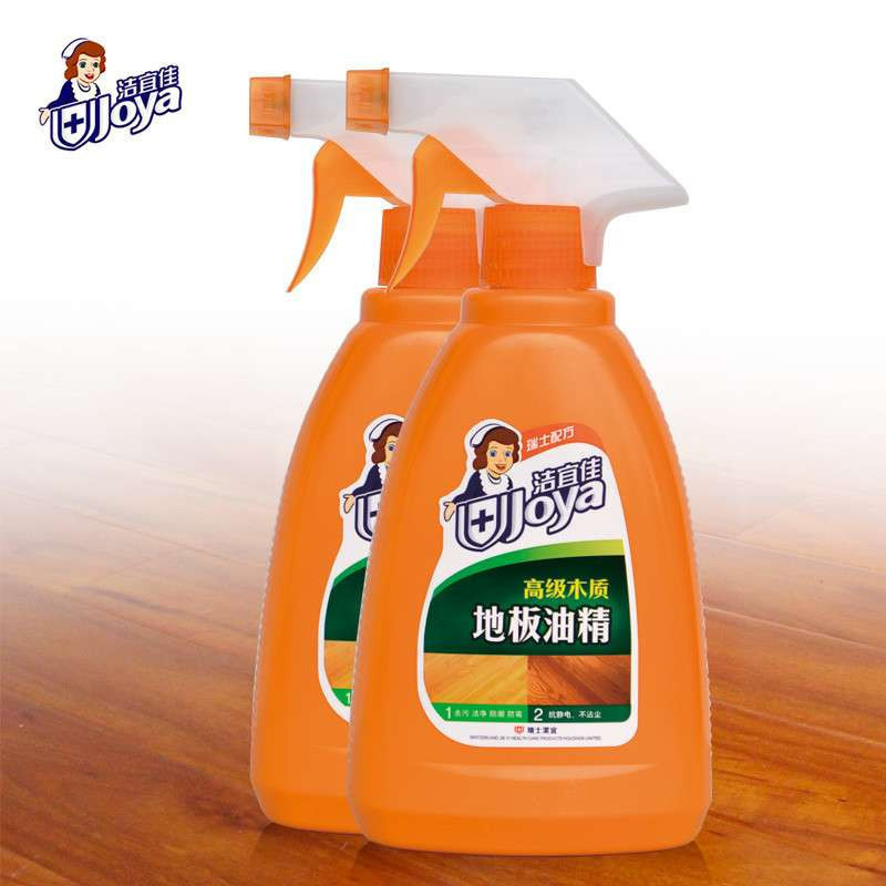 洁宜佳高级木质地板油精2瓶 防霉防干裂 无色原木