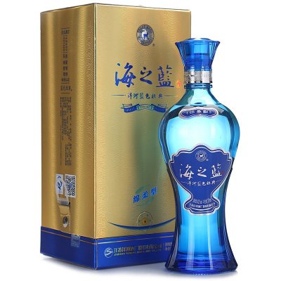 【苏宁超市】洋河 海之蓝 42度375ml*6瓶 整箱装