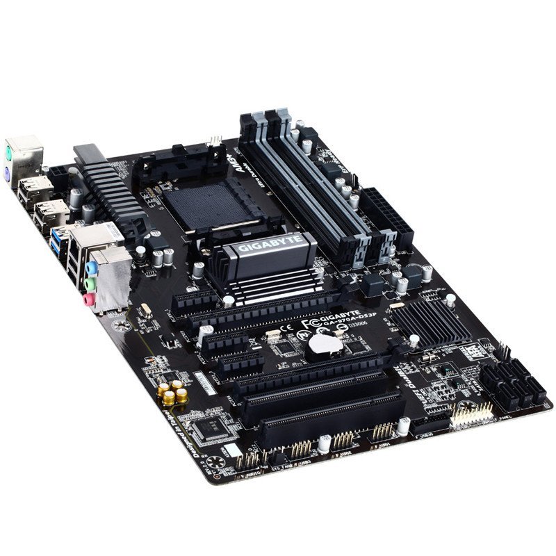 技嘉(gigabyte)970a-ds3p主板(amd 970/socket am3 )