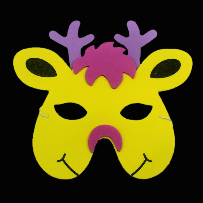 孩派 儿童面具 幼儿园eeva卡通面具亲子活动道具装扮面具六一礼品