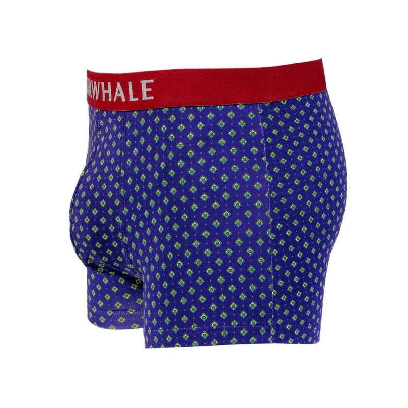 马克华菲 新款平角内裤 男式印花棉弹力内裤7143657004