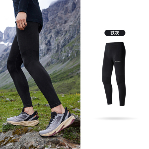 361°运动裤男冬季美利奴紧身高弹健身长裤篮球打底裤652443701