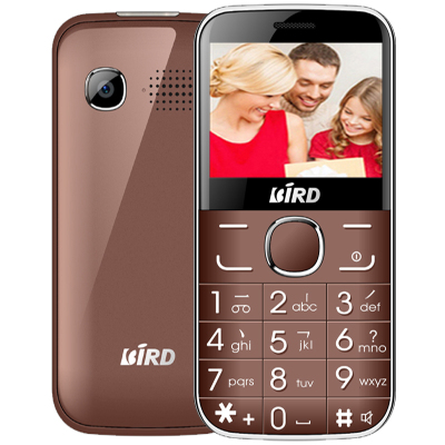 BIRD/波导 A520老人机手机大字大声直板移动大屏按键功能老年人