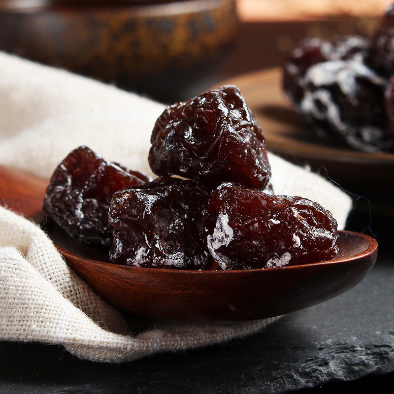 五分文乌酸梅156g/罐 酸甜梅子干乌梅干果干果肉零食话梅 蜜饯果脯 五