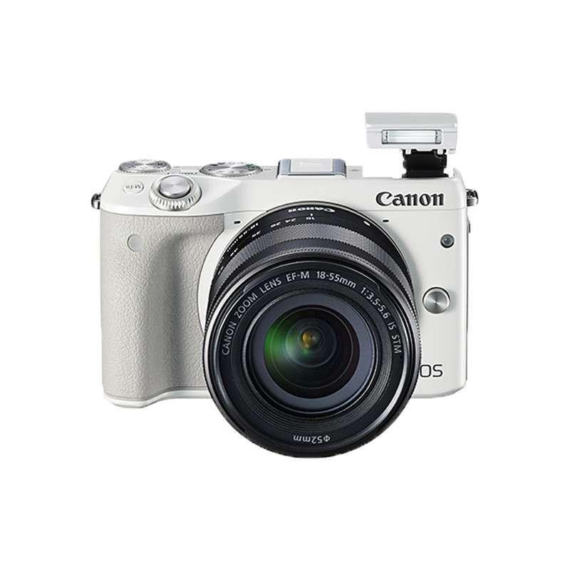 佳能(canon)eos m3套机(18-55mm)(白色)