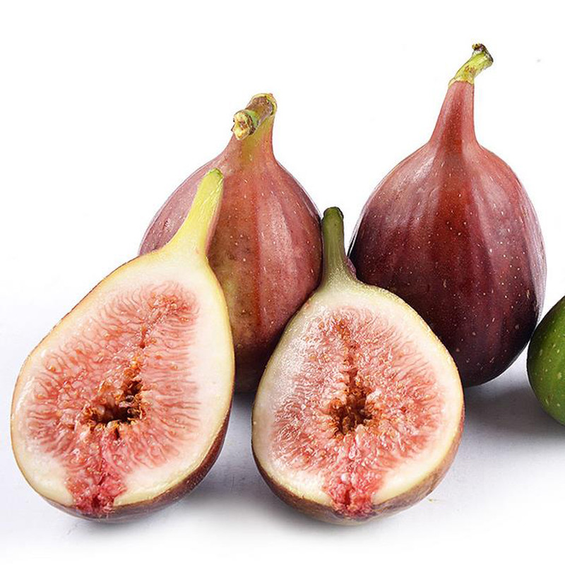 七果果 新鲜无花果 2斤 新鲜水果 清甜可口 红皮sg