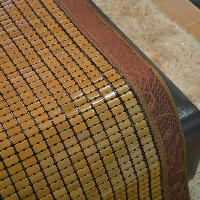 爱天家纺 豪华包边包底麻将凉席 竹席凉席 麻将块凉席 单双人麻将席