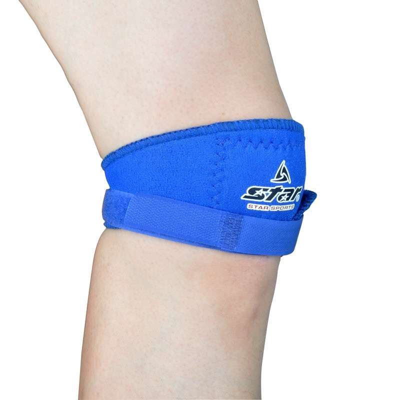 star世达 膝盖骨保护带xd304n 髌骨带 护膝 1只 蓝色 均码