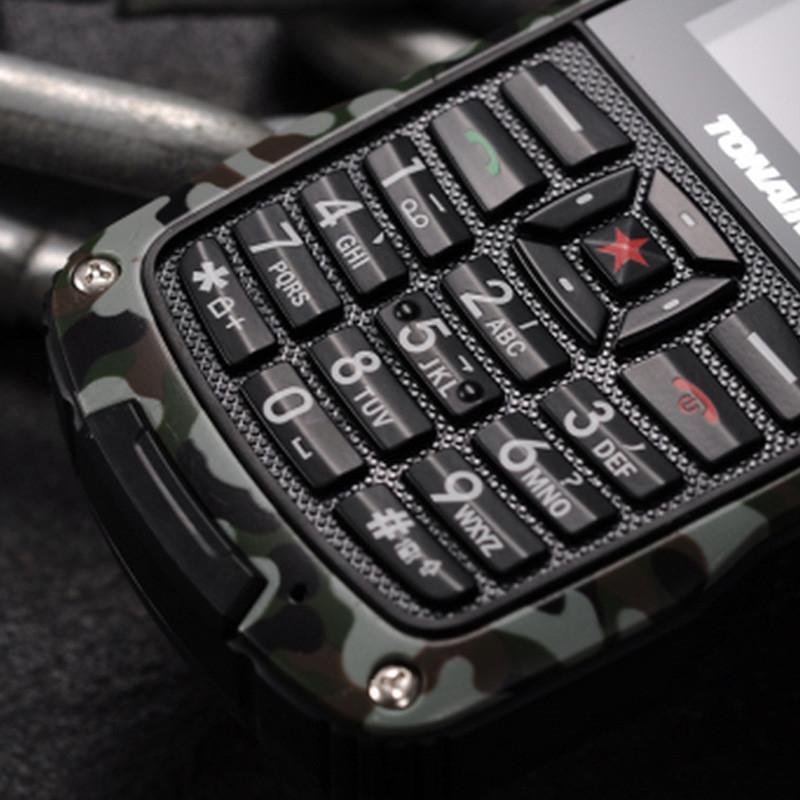 tonaine t181 途耐t181迷彩色 军绿色 男人霸气手机 户外三防手机