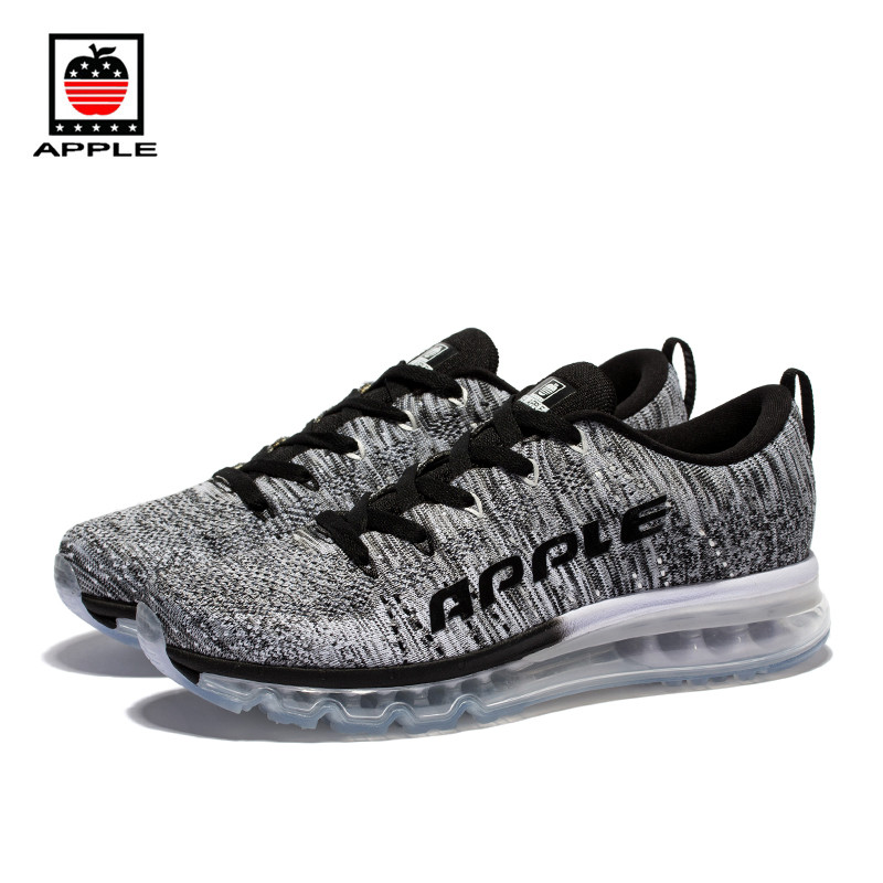 苹果 男鞋 情侣鞋 韩版休闲运动鞋airmax全掌气垫鞋跑步鞋1801