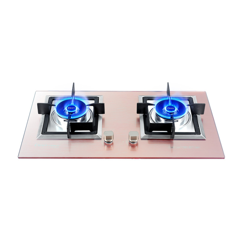 cbao千禧厨宝台嵌两用燃气灶jzt(y)-828(k173g)防爆钢化玻璃面板 猛火