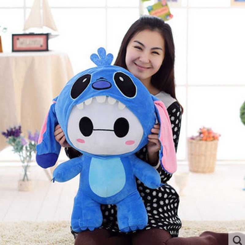 小小白公仔玩偶大白变身龙猫小黄人娃娃可爱玩偶毛绒玩具生日礼物送