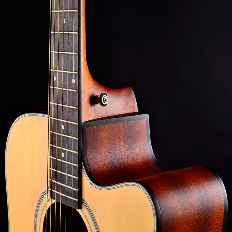 supug英雄系列民谣吉他 41寸木吉它入门初学者学生新手练习男女jita