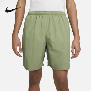 Nike耐克短裤男夏季新款休闲运动裤跑步训练梭织五分裤DX0750-386